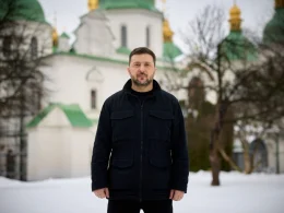 Зеленський звернувся до українців у роковини вторгнення з бункеру на Банковій, де працював на початку війни